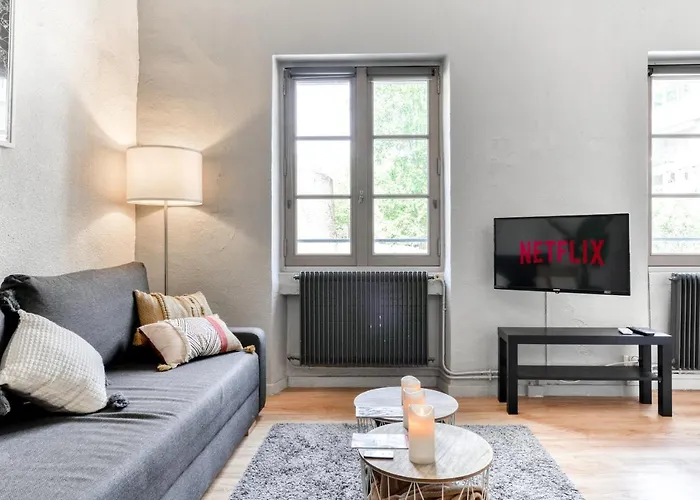 Le Cocon / Free Parking / Wifi / Netflix Apartamento *