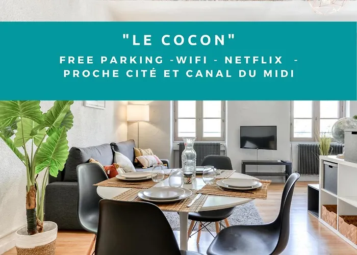 Le Cocon / Free Parking / Wifi / Netflix *